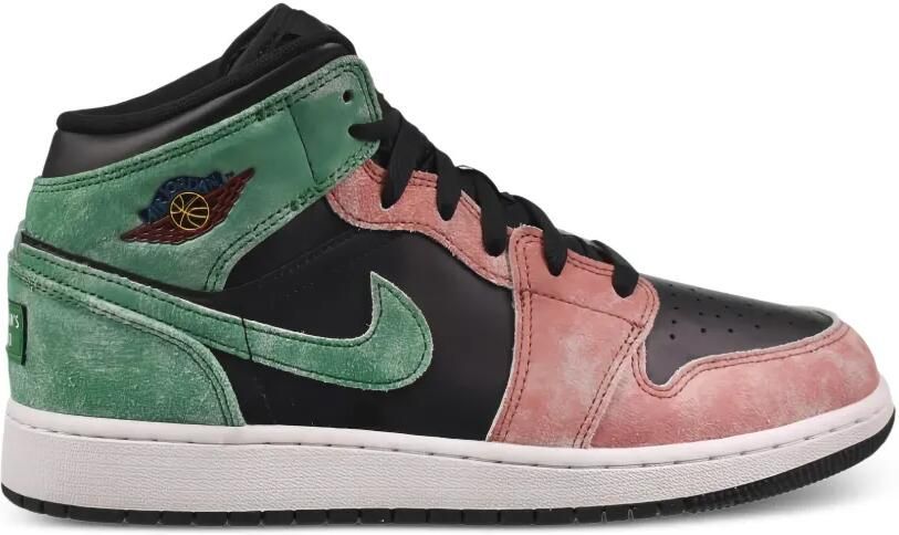 Jordan Kids Air Jordan 1 Mid SE 'MJ's Playground' sneakers Zwart - Foto 2