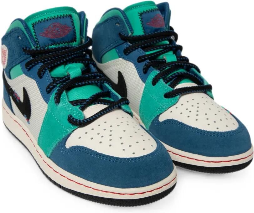 Jordan Kids Air Jordan 1 Mid SE sneakers Wit