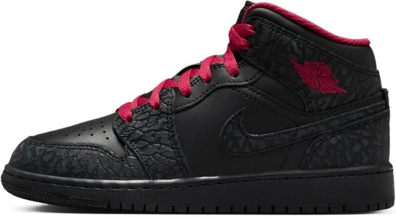 Jordan Kids Air Jordan 1 Mid SE sneakers Zwart - Foto 2