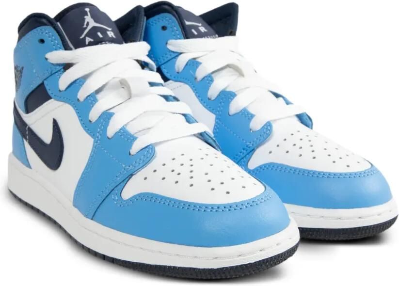 Jordan Kids Air Jordan 1 Mid sneakers Blauw - Foto 4