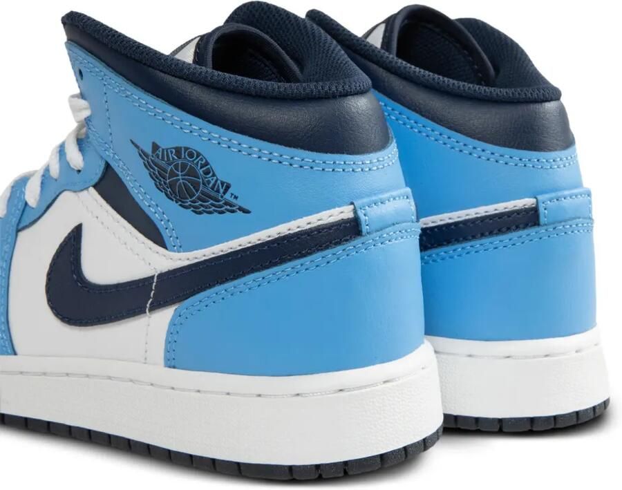 Jordan Kids Air Jordan 1 Mid sneakers Blauw - Foto 3