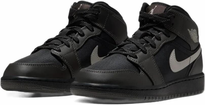 Jordan Kids Air Jordan 1 Mid Utility sneakers Zwart
