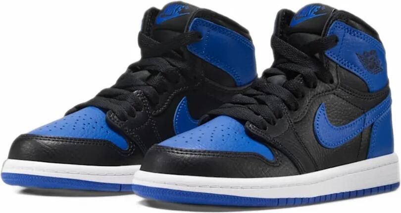 Jordan Kids Air Jordan 1 Retro High OG panelled sneakers Zwart