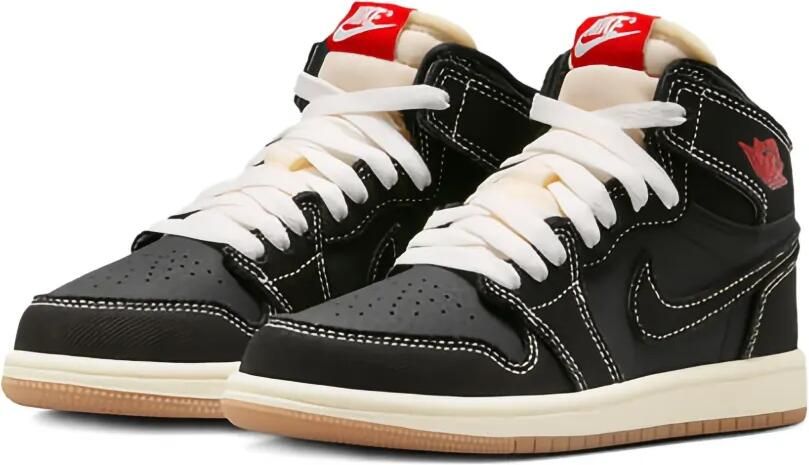 Jordan Kids Air Jordan 1 Retro High OG sneakers Zwart