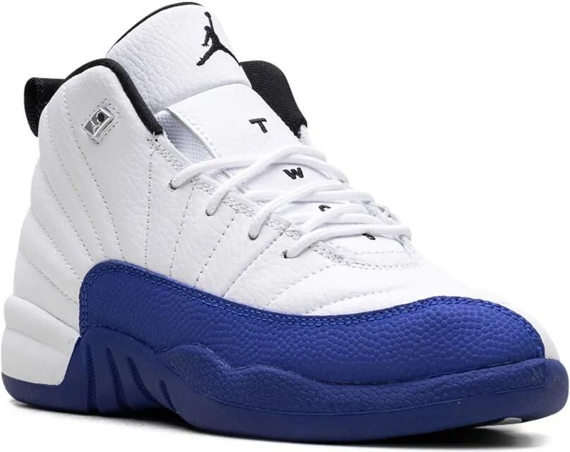 Jordan Kids Air Jordan 12 "Wizards White Black Game Royal" sneakers Wit - Foto 2