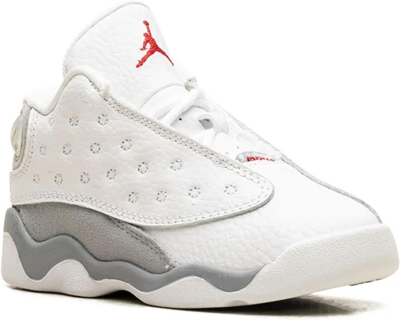 Jordan Kids Air Jordan 13 Retro "White True Red Wolf Grey" sneakers Wit