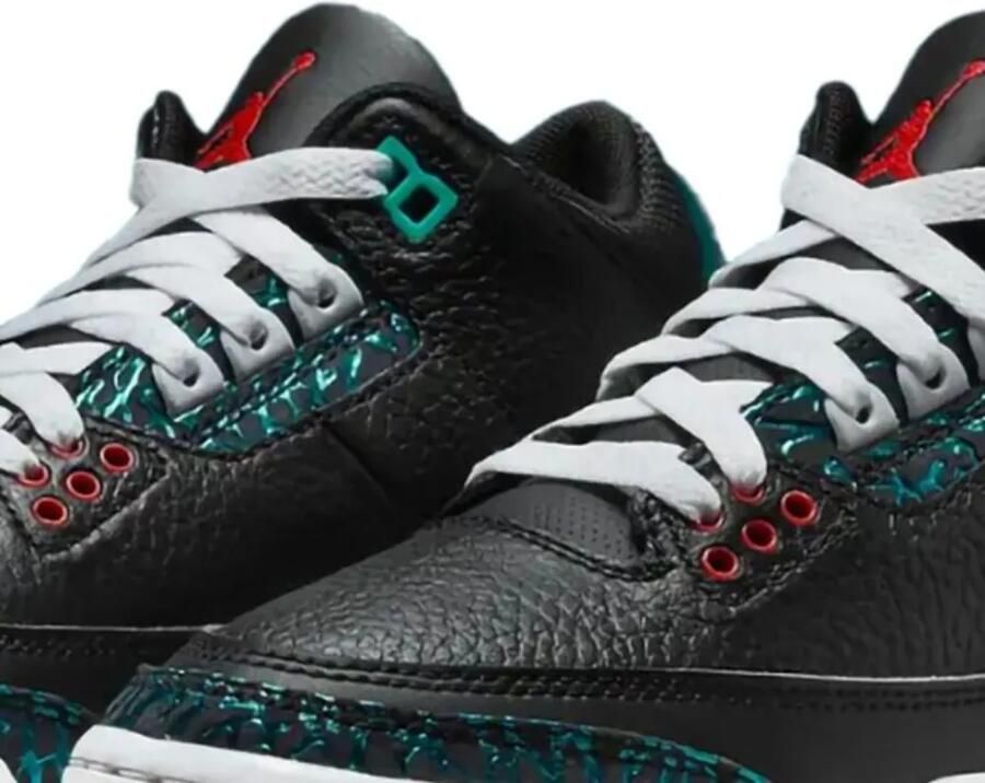 Jordan Kids Air Jordan 3 "Moto" sneakers Zwart - Foto 2
