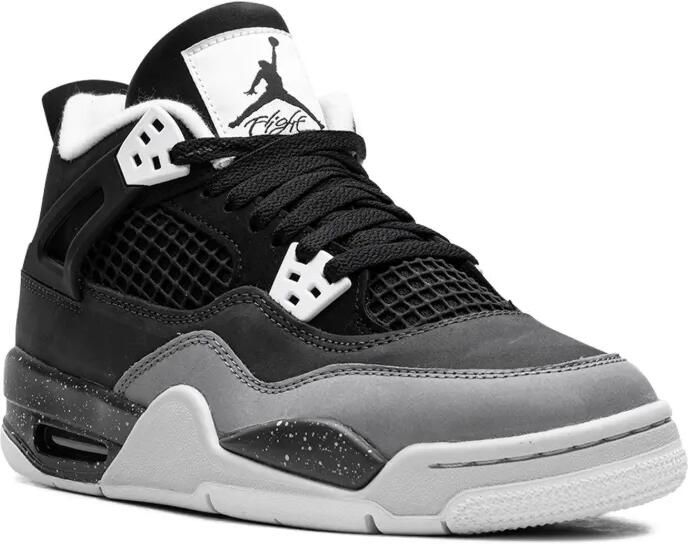 Jordan Kids Air Jordan 4 "Fear" sneakers Zwart