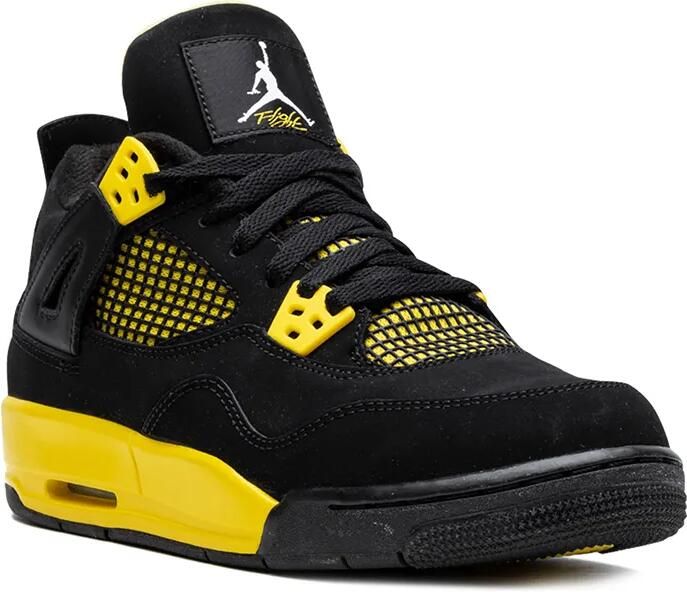 Jordan Kids Air Jordan 4 Retro (GS) sneakers Zwart