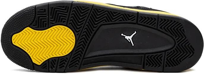 Jordan Kids Air Jordan 4 Retro (GS) sneakers Zwart - Foto 4