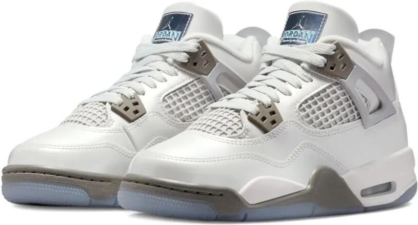 Jordan Kids Air Jordan 4 Retro high-top sneakers Wit