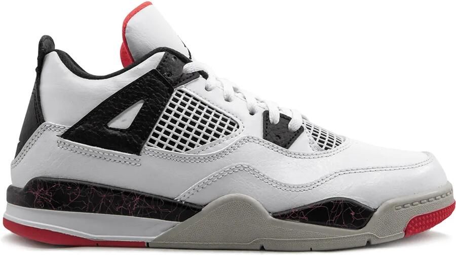 Jordan Kids Air Jordan 4 Retro sneakers Wit