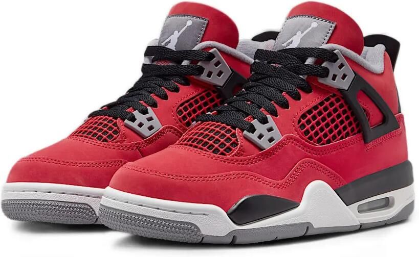 Jordan Kids Air Jordan 4 "Toro Bravo" low-top sneakers Rood