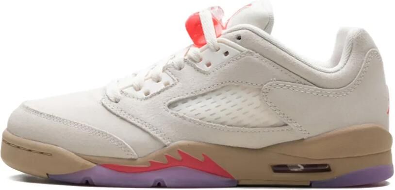 Jordan Kids Air Jordan 5 " Pale Ivory Fusion Red Desert Rush Fuchsia White" sneakers Beige - Foto 3