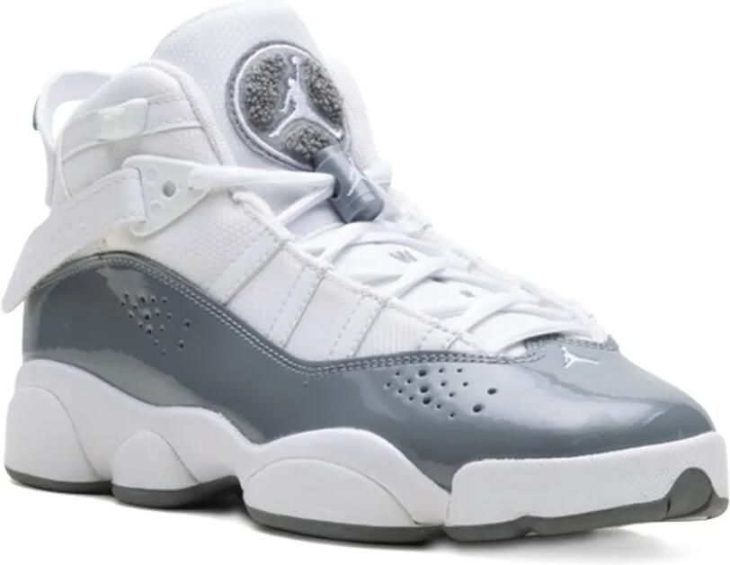 Jordan Kids Air Jordan 6 Rings "White Cool Grey" sneakers Grijs