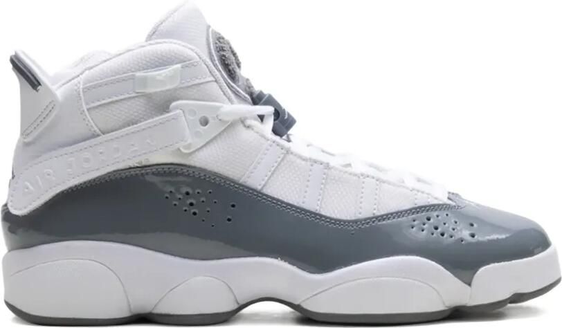 Jordan Kids Air Jordan 6 Rings "White Cool Grey" sneakers Grijs - Foto 4