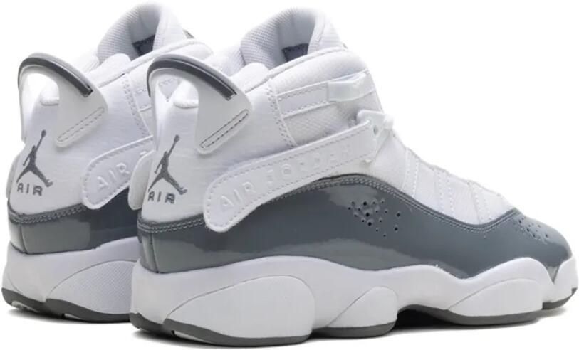 Jordan Kids Air Jordan 6 Rings "White Cool Grey" sneakers Grijs - Foto 2