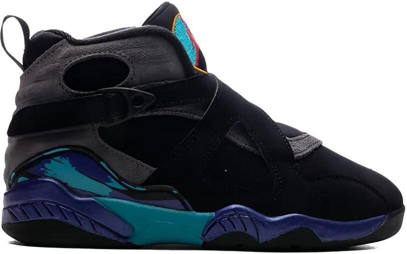 Jordan Kids Air Jordan 8 Retro PS "Aqua" sneakers Zwart - Foto 2