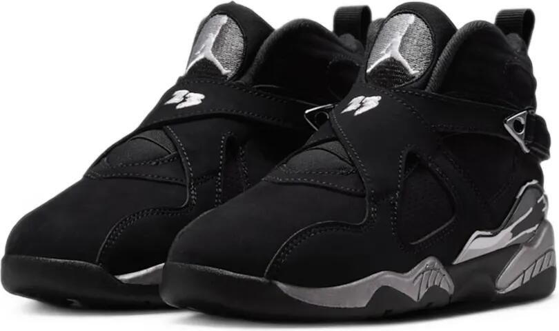 Jordan Kids Air Jordan 8 Retro sneakers Zwart