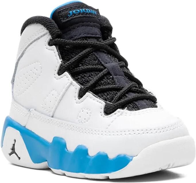 Jordan Kids Air Jordan 9 Retro “Powder Blue” sneakers Wit