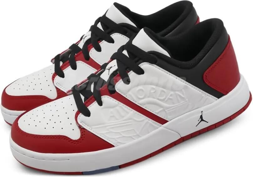 Jordan Kids Air Jordan Retro 1 Low GS "Varsity Red White Black" sneakers Wit