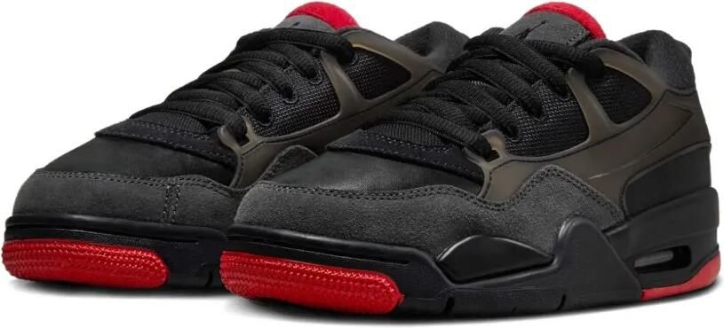 Jordan Kids Air Jordan Retro 4 RM "Bred" sneakers Zwart