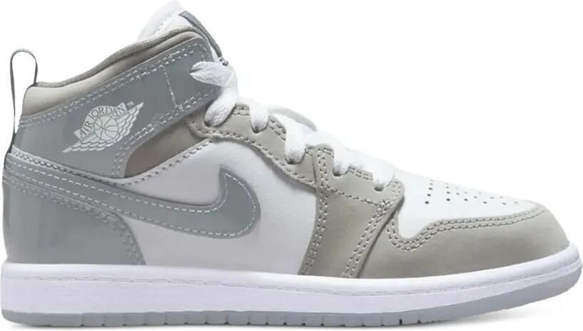 Jordan Kids Air Jordan "White Medium Grey" sneakers Grijs