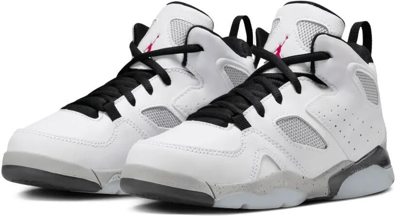 Jordan Kids Flight Club '91 "White Black Metallic Silver Gym Red" sneakers Wit - Foto 4