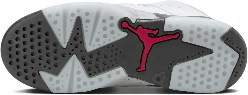 Jordan Kids Flight Club '91 "White Black Metallic Silver Gym Red" sneakers Wit - Foto 5