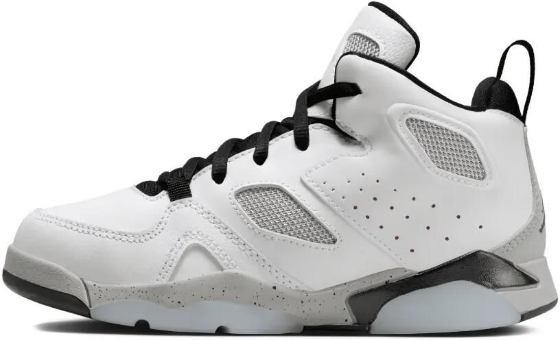 Jordan Kids Flight Club '91 "White Black Metallic Silver Gym Red" sneakers Wit - Foto 3