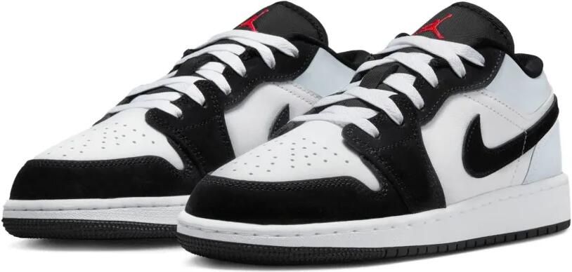 Jordan Kids Jordan 1 Low SE "Panda Toe" sneakers Wit
