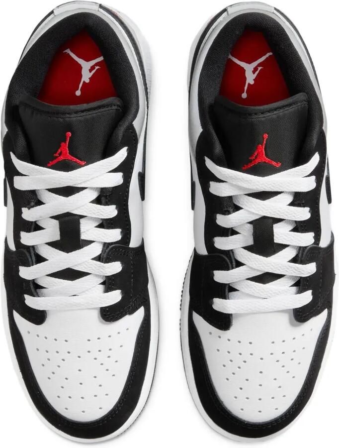Jordan Kids Jordan 1 Low SE "Panda Toe" sneakers Wit - Foto 2