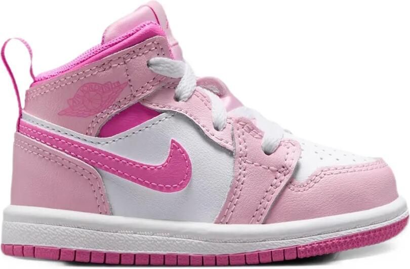 Jordan Kids Jordan 1 Mid logo-detail sneakers Roze - Foto 2