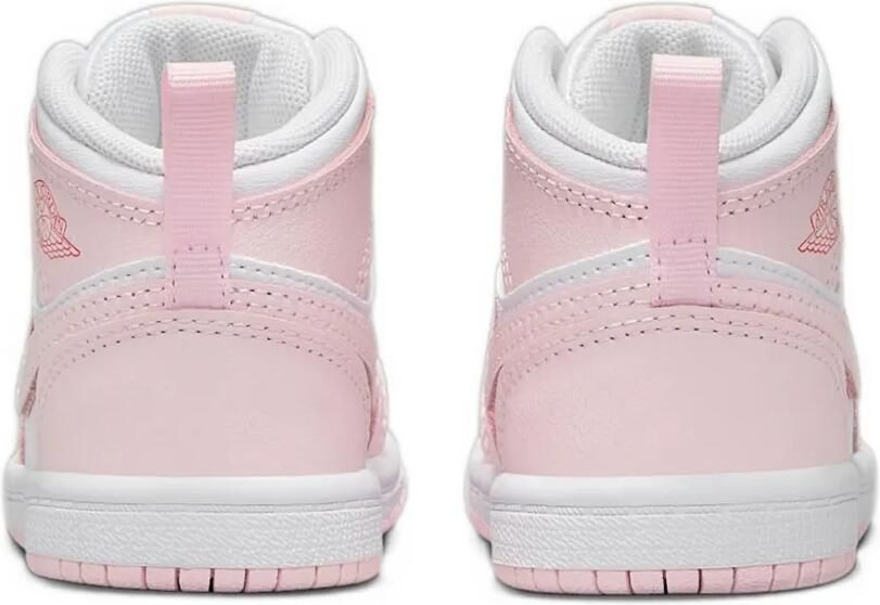 Jordan Kids Jordan 1 Mid "Pink Foam Fire Red" sneakers Roze - Foto 3