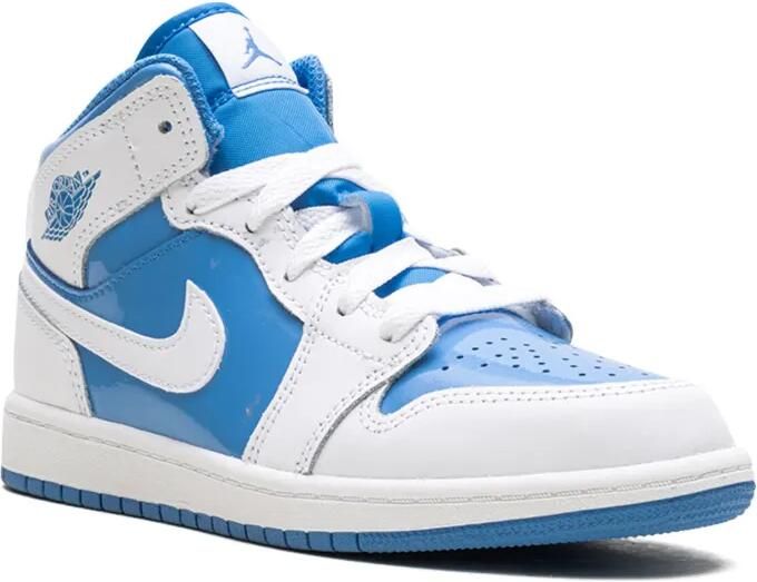 Jordan Kids Jordan 1 Mid PS "Legend Blue" sneakers Blauw