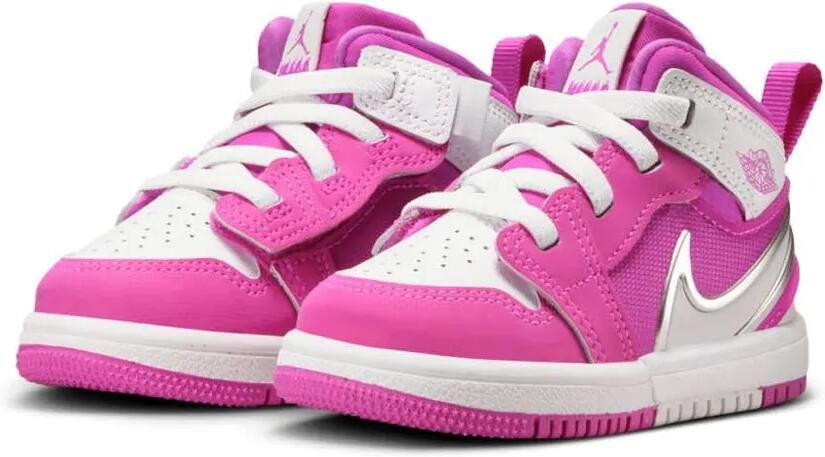 Jordan Kids Jordan 1 Mid RM EasyOn sneakers Roze