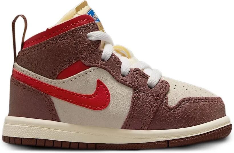 Jordan Kids Jordan 1 Mid SE "Bread Butter & Sole" sneakers Beige