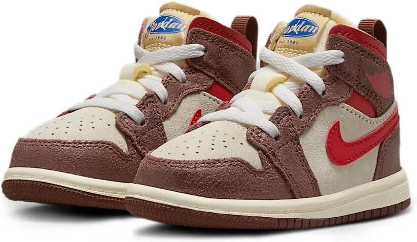 Jordan Kids Jordan 1 Mid SE "Bread Butter & Sole" sneakers Beige - Foto 4