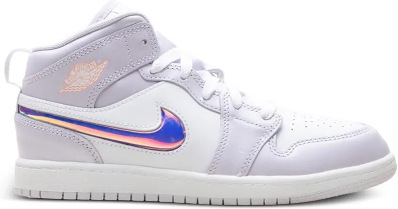 Jordan Kids Jordan 1 Mid SE PS sneakers Wit - Foto 4