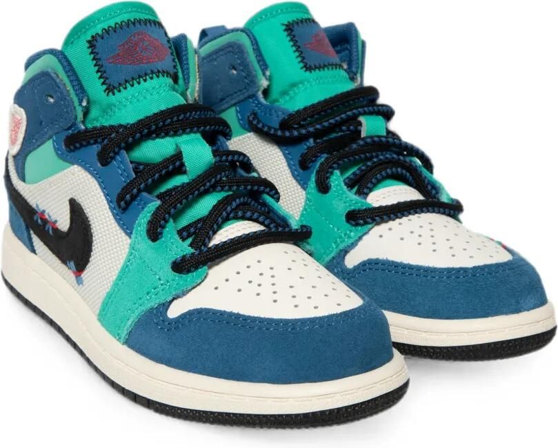 Jordan Kids Jordan 1 Mid SE sneakers Wit