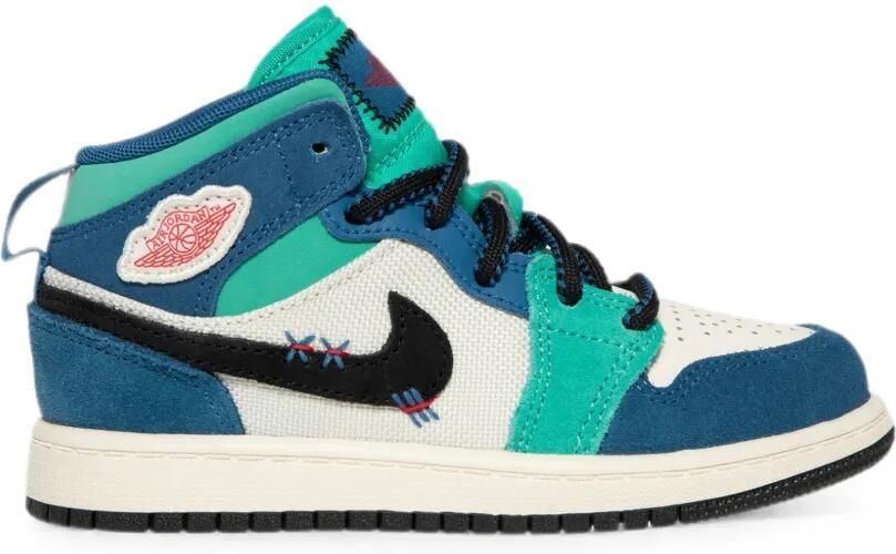 Jordan Kids Jordan 1 Mid SE sneakers Wit - Foto 4