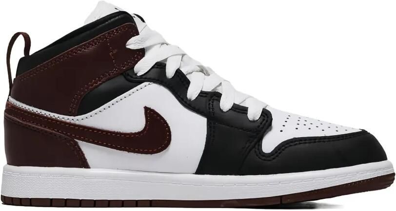 Jordan Kids Jordan 1 Mid SE "White Medium Grey Cool Grey" sneakers Wit - Foto 2