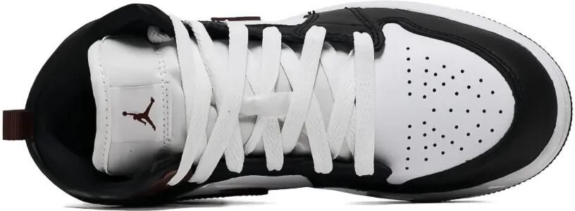 Jordan Kids Jordan 1 Mid SE "White Medium Grey Cool Grey" sneakers Wit - Foto 5