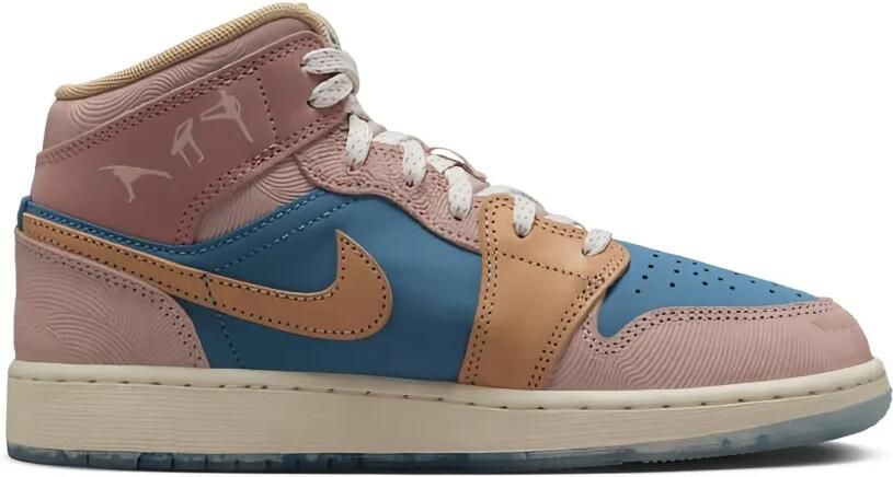 Jordan Kids Jordan 1 Mid SE "Zen" sneakers Roze