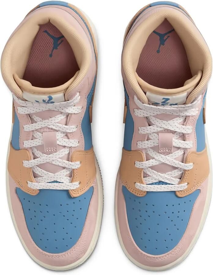 Jordan Kids Jordan 1 Mid SE "Zen" sneakers Roze - Foto 2