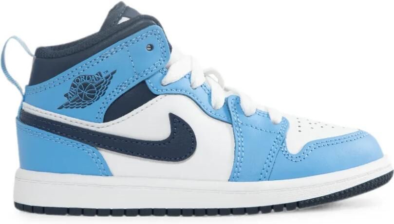 Jordan Kids Jordan 1 Mid sneakers Blauw - Foto 4