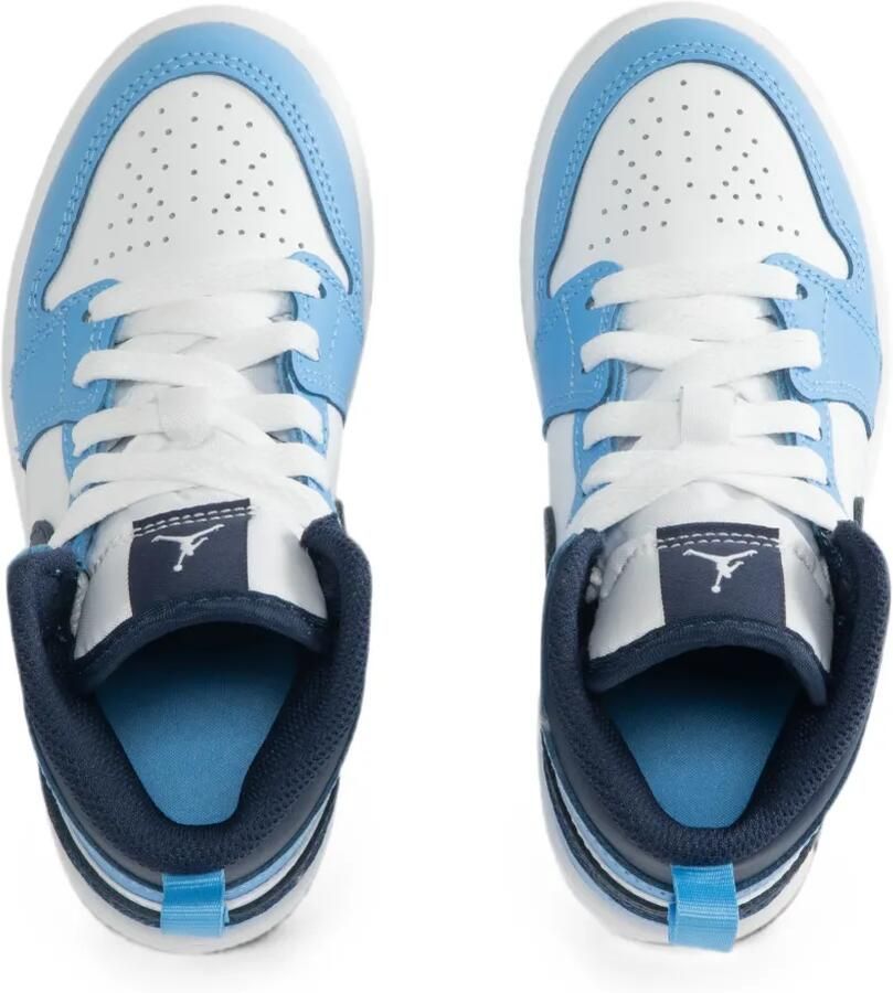 Jordan Kids Jordan 1 Mid sneakers Blauw - Foto 2