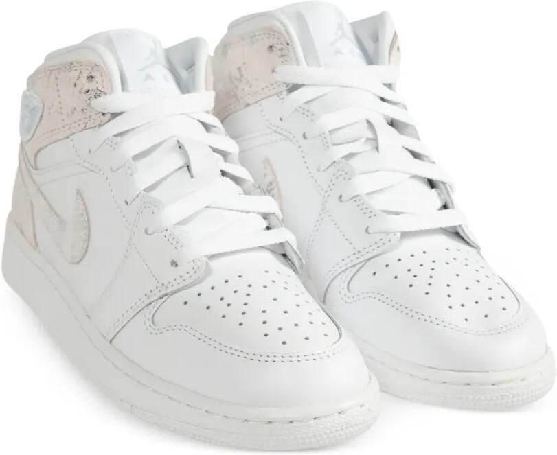 Jordan Kids Jordan 1 Mid sneakers Wit