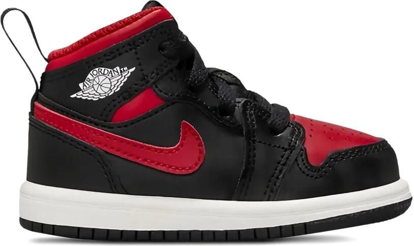 Jordan Kids Jordan 1 Mid sneakers Zwart