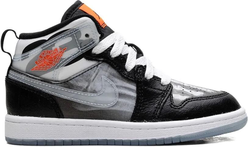 Jordan Kids Jordan 1 Mid SS "X-Ray" sneakers Zwart